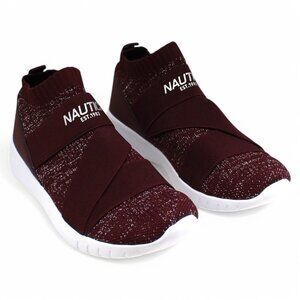 Nautica Women's Fashion Sneaker Lace-Up Jogger Running Shoe Casual Walking Tenni